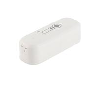 Walmeck Sensore di Temperatura Intelligente Wifi Monitor di umidità, Collegamento con Dispositivi Intelligenti, Installazione Semplice, Monitoraggio in Tempo Reale, Avviso di (1 confezione)