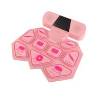 Walmeck Set di Batteria Elettronica Doppio Altoparlante Rullo a Mano Ultra Spesso 9 Pad BT MIDI 8 Stili di Batteria 6 Ritmi 10 Brani Dimostrativi Pad Pratica Kit (Rosa)