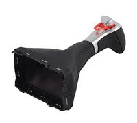 Walmeck Set di Ricambio in Pelle Nera per Pomello del, Cuffia per Automatico, per A4L B8 B8PA con Guida a Sinistra