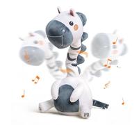 Walmeck Simpatico Giocattolo Danzante Elettrico a 180 ° Che Ruota Morbido Peluche Interattivo per lo Sviluppo del Cervello per Bambine e Ragazze