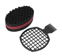 Walmeck Spugna per Pettine a Torsione per Capelli Spugna Capelli Afro Portatile Strumento lo Styling a Movimento Circolare Materiale Plastico Ecologico Domestico