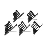 Walmeck STACKERS DI CAVO ELETTRICO DI FASTENING DEL FILO DI PLASTICA INOSSIDICE NADI DI ACCIAIO INOSSIDERI UF NON METALIALE DI COASSIALE GATTO 5 FILI PER PARETE A MATTACCO (#1)