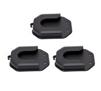 Walmeck Supporti da Parete per Telecamera di Sicurezza, Confezione da 3, | Compatibile con Ring Indoor Cam 2, Plastica ABS, Cuscinetti Forati o Adesivi per Superfici in Mattoni, Piastrelle o Vetro