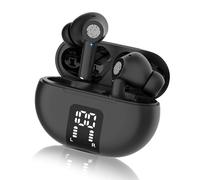 Walmeck Translazione in Tempo Reale Translation Earbud Clear Output Touch Operation Lightweight Black per la Comunicazione Globale (#2)
