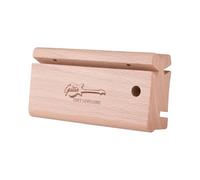 Walmeck Triangle File Strumento, 23/03/35 Gradi File Guitar Bass Ukulele Banjo con Brush Welnch Luthier File End Dressing, All Guitar (Legno di faggio)