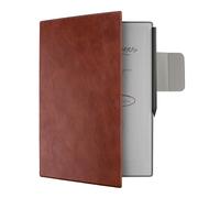WALNEW Custodia per Remarkable Paper Pro, custodia magnetica sottile a libro con chiusura a penna, custodia protettiva auto sleep/wake per Remarkable Paper Pro da 11 pollici (2024), marrone