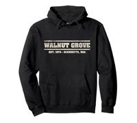 Walnut Grove Minnesota Stati Uniti 1874 Felpa con Cappuccio