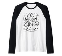 Walnut Grove Minnesota Stati Uniti 1874 Maglia con Maniche Raglan