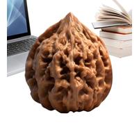 Walnut Hand Massage Balls - Hand Fidget For Relaxation & Focus,Consistent Performance Walnut Palm Exercise Balls - For Adults Office Workers Students Teens Seniors Elderly Retirees Home Travel
