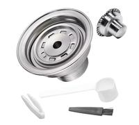 Walopola Adattatore per macchina da caffè, contagocce da viaggio, filtro da caffè, contagocce per caffè, adattatore per cialde, filtro per caffè riutilizzabile, per uomo e donna,