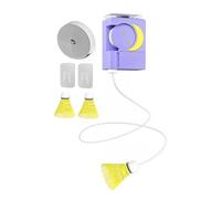 Walopola Badminton Training | Regolabile in altezza ricaricabile Giochi sportivi - Strumento di auto-allenamento con telecomando elastico | per allenamento club scuola palestra esercizio sala giochi