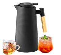 Walopola Caraffa termica per caffè, 1000 ml, rivestita in , dispenser per bevande, contenitore a prova di perdite, per uso commerciale, casa, cucina, viaggi, all'aperto, ristorante, campeggio