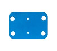 Walopola Cuscino per panca da doccia, tappetino per sedia da bagno, tappetino impermeabile e antiscivolo, per igiene personale, cura della casa, routine quotidiana, handicap, anziani, disabili