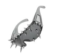 Walopola Occhiali da sole Steampunk, occhiali da sole innovativi, occhiali da sole unici per viaggi, occhiali punk, strani occhiali da sole per uomini e donne