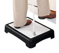 Walopola Piattaforma con Gradino di Sicurezza | Piattaforma con gradini Antiscivolo per Interni ed Esterni per carichi Pesanti | Alzata Portatile sicura per Doccia, Letto, Bagno, Auto, Porta, Sedia