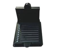 Walopola Postit - Dispenser per appunti, riutilizzabile, portatile, con organizer per stencil, per organizzazione, insegnanti, pianificazione, lavoro, scrivania, scuola