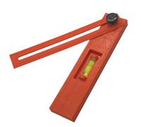 Walopola Smussatura a T, righello orizzontale e verticale, metrico e imperiale, multi-angolo a T, per falegnameria, casa, industria, artigianato, hardware, lavorazione del legno, lavorazione dei