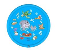 Walopola Sprinkler Pad per bambini - piscina all'aperto per bambini, antiscivolo, centro irrigatore esterno per ragazzi ragazze patio cortile festa compleanno estate spiaggia