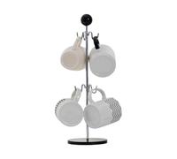 Walopola Stendibiancheria per la casa, per tazze - Stendibiancheria stabile e antiruggine - Supporto con struttura rovesciata per cucina, sala da pranzo, ufficio, caffetteria