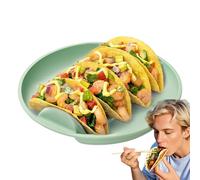 Walopola Supporto per taco - Supporto per taco | Piatti da cucina riutilizzabili in silicone per cene in famiglia e grigliate all'aperto