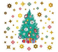 WALPLUS Adesivi murali, decorazioni natalizie, misti, taglia unica