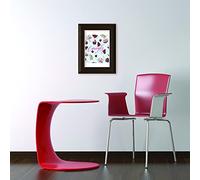 Walplus " Cup Cake Dessert " Poster/Decorazione Adesivi da parete, Multicolore