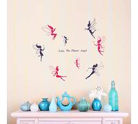 Walplus Decoration Sticker Kids - Pink Fairies Deluxe