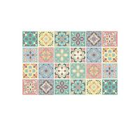 Walplus Marbella Colorato Spagnolo Muro Piastrella Set Adesivi - 15 X 15 CM (6 X 6 IN) - 24 Pz, Fai da Te Arte, Casa Decorazioni, Decalcomania, Arredamento Cucina, Bagno Ideas