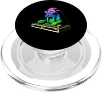 Walrus DJ Music Party Amante degli animali PopSockets PopGrip per MagSafe