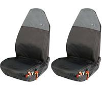 Walser 12067 - Telo per officina - Telo per officina - Coprisedile per esterni - Coprisedile per auto in grigio (Confezione da 2)