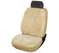 WALSER coprisedile in pelle d'agnello per auto Trish, premio Molto buono* coprisedile in pelle d'agnello per auto, 1 pezzo beige