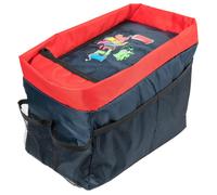 Walser Organizzatore per sedili Posteriori, Borsa per sedili Auto per Bambini, Scatola portaoggetti per Auto, Scatola portabagagli, Scatola Auto Blu