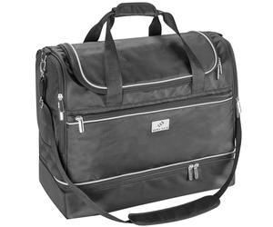 WALSER 29984 Borsa sportiva per auto, borsa da allenamento 55x30x45cm nera, borsa da calcio idrorepellente