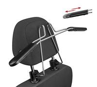 Walser Appendiabiti da Auto, Appendiabiti da Auto, estensore per poggiatesta, Appendiabiti da Viaggio per Auto, Appendiabiti poggiatesta 50-61x25 cm