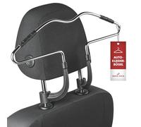 Walser Appendiabiti per Auto, Appendiabiti per Auto, Porta Giacca poggiatesta Carl, Appendiabiti da Viaggio, Appendiabiti per poggiatesta 44x10x25 cm