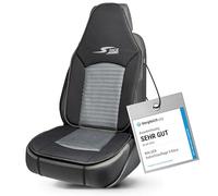 Walser Car Comfort S-Race - Coprisedile universale per sedili anteriori auto, colore: antracite/nero