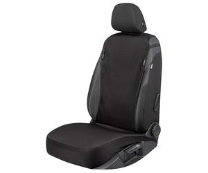 WALSER Car Seat Cover Fixseat per sedile anteriore nero
