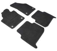 WALSER Comfort Tappetini in feltro di feltro compatibili con VW Touran 02/2003-2006, 7 posti