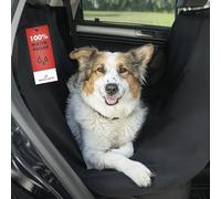 Walser Coperta Idrorepellente per la Protezione del Sedile Posteriore Nero, Protezione Universale per Il Bagagliaio, Coperta per Cani da Auto