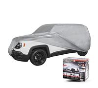 WALSER copriauto All Weather Light SUV taglia M grigio chiaro, garage auto impermeabile, antipolvere con protezione UV, attacco cintura rinforzato
