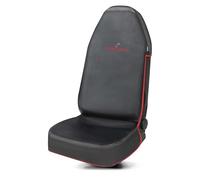 Walser coprisedile Anteriore Guardian, Protezione Sedile Auto, Copertura Sedile Anteriore Auto, Copertura Sedile Anteriore Auto, 1 Copertura Sedile Anteriore, Protezione Sedile Auto Nero/Rosso