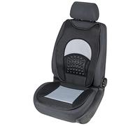 WALSER Coprisedile Auto Comfort 13992 Auto New Space grigio, coprisedile universale con mozziconi per massaggio