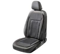 WALSER Coprisedile auto Valtteri, Coprisedile auto universale nero/rosso, Rivestimento veicolo Sport Optics, Protezione sedili anteriori veicolo