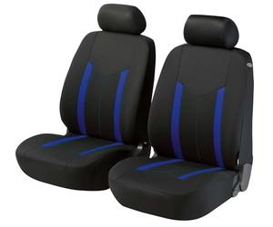 Walser coprisedili auto 2 Coprisedili anteriori Hastings con cerniera, ZIPP-IT Premium rivestimenti autos for Normal Seats, 2 Front Seat Covers-Car