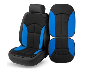Walser Coprisedili auto Novara Coprisedili universale e cuscinetto protettivo in nero blu Protettore di sedili per auto e camion 13445
