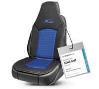 WALSER coprisedili auto S-Race, Premio Molto Buono* coprisedili anteriori per highback/sedile pilota, coprisedili universali per auto 1 pezzo, coprisedile auto blu/nero