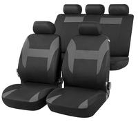 Walser coprisedili compatibili con volvo v40 13422 nero grigio fodere auto