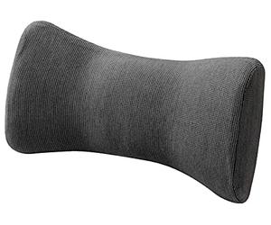 WALSER Cuscino per il collo Comfort Jill, Cuscino per il collo dell'auto, Cuscino per la testa, Cuscino da viaggio per l'auto nero 27006