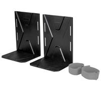 WALSER Organizzatore per bagagli FastFix, aiuto al carico con cinghie elastiche, sicurezza del bagagliaio con portapacchi e cinghie nero/grigio