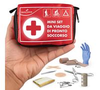 WALSER Premium Mini Kit di pronto soccorso 2026, kit di emergenza impermeabile p